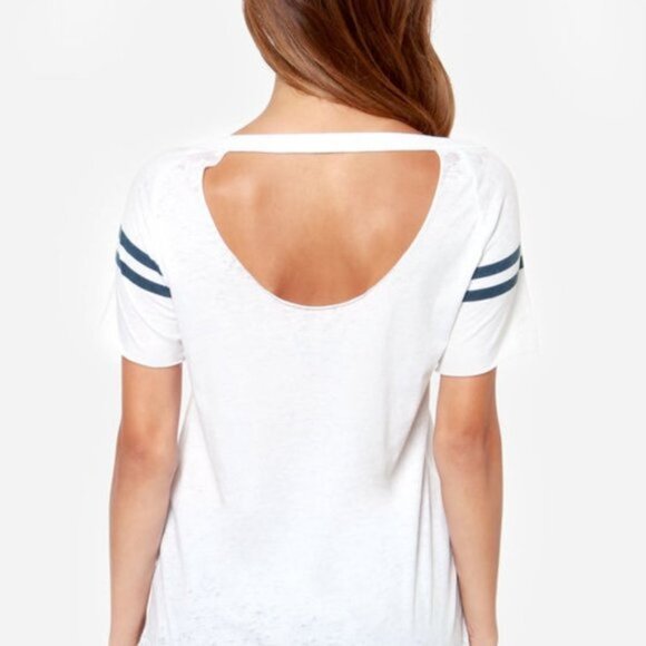 NEW Chaser England 9 Burnout Raglan Destroyed / Distressed T Shirt - Picture 3 of 3